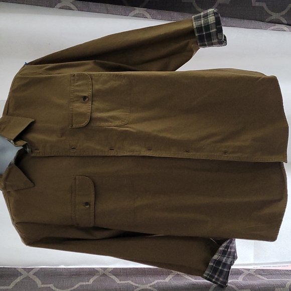 BigSky Outfitters canvas flannel shirt szM - Picture 1 of 7